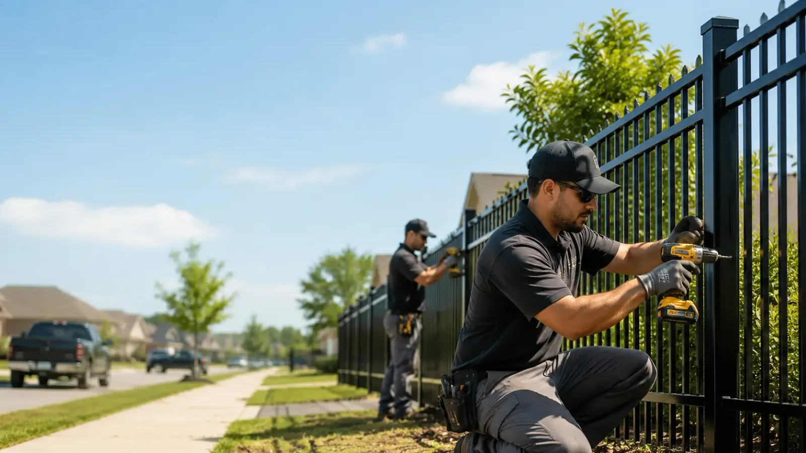 Metal Fence Installation in Millwood, KY